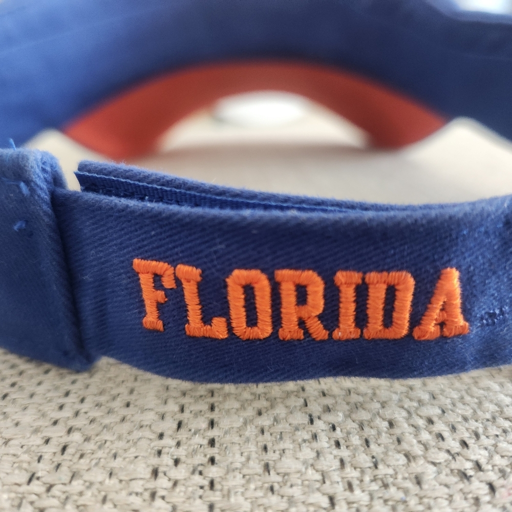 Nike Blue Visor Gators University Of Florida with Embroidered Logo - Picture 4 of 11